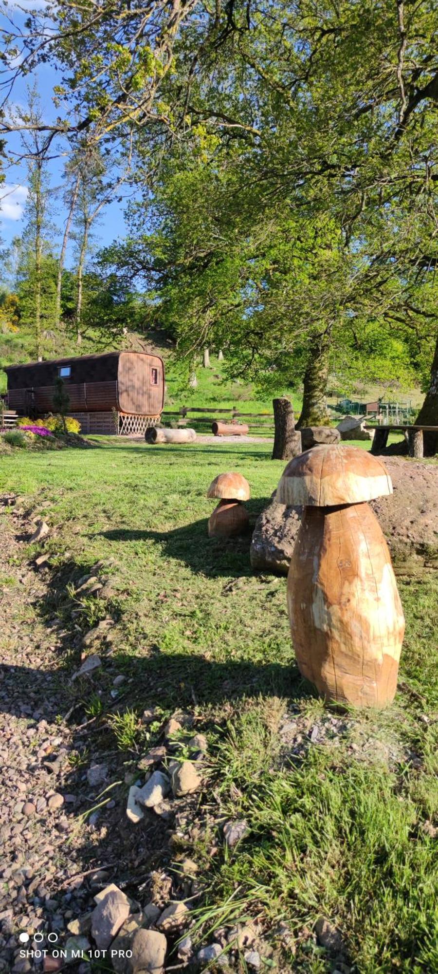 Hotel Ma Roulotte Sous Les Chenes "La Passionnee" Raon-aux-Bois Zewnętrze zdjęcie