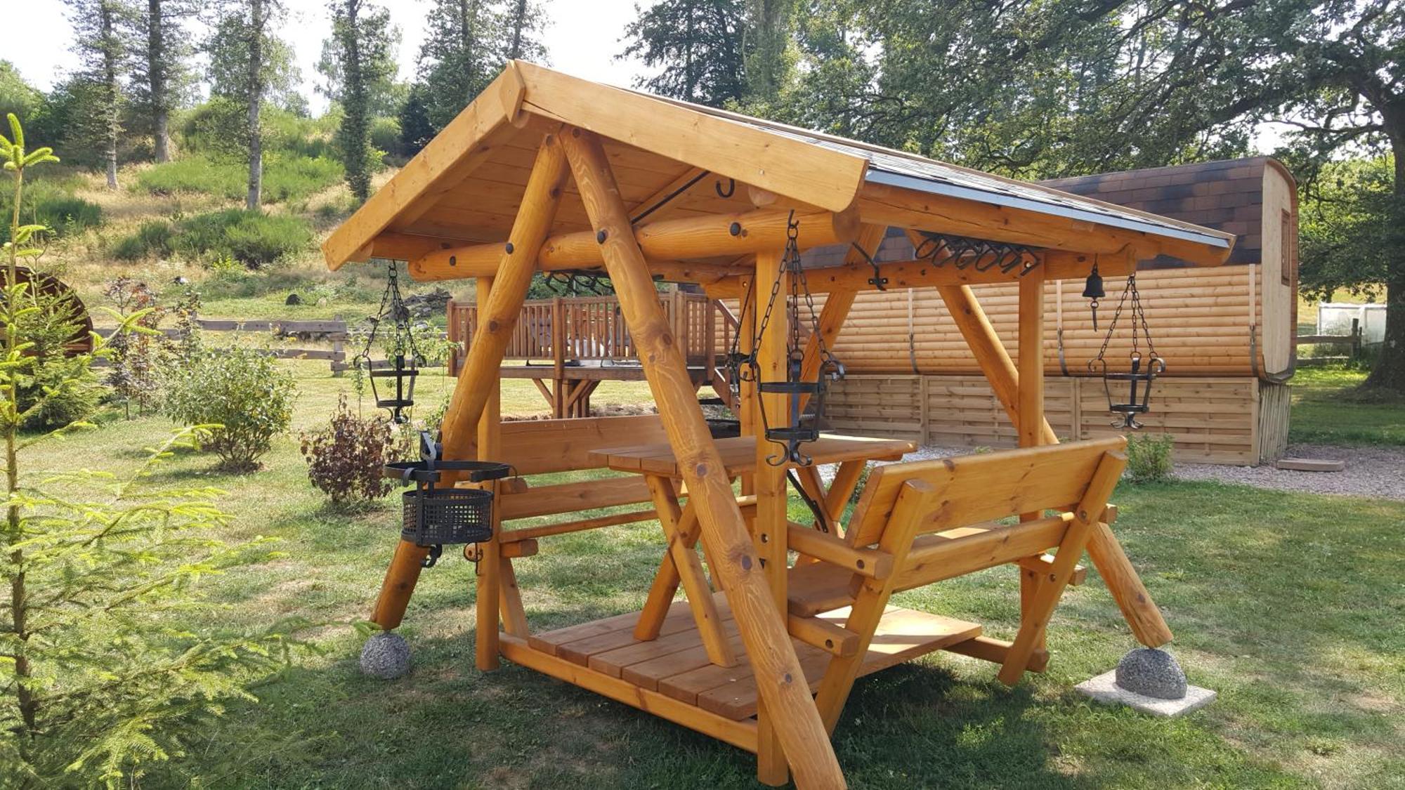 Hotel Ma Roulotte Sous Les Chenes "La Passionnee" Raon-aux-Bois Zewnętrze zdjęcie